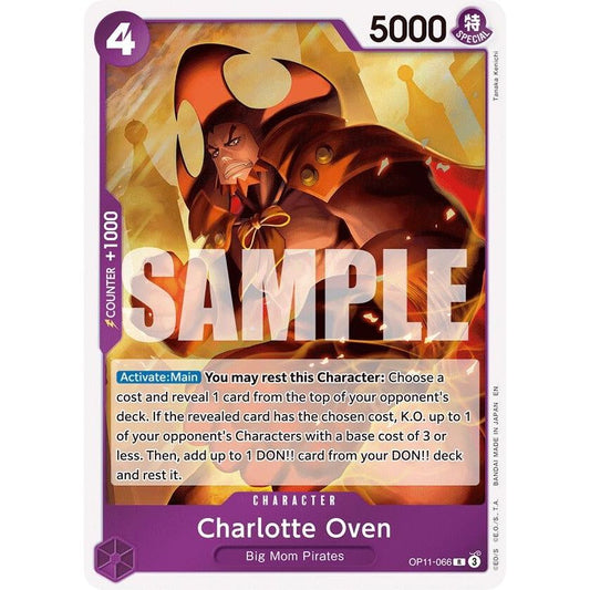 Image for Charlotte Oven (OP11-066) (OP11) - One Piece Card Game