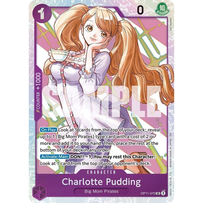 Image for Charlotte Pudding (OP11-070) (OP11) - One Piece Card Game