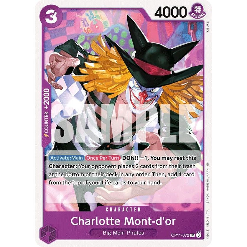 Image for Charlotte Mont-d'or (OP11-072) (OP11) - One Piece Card Game