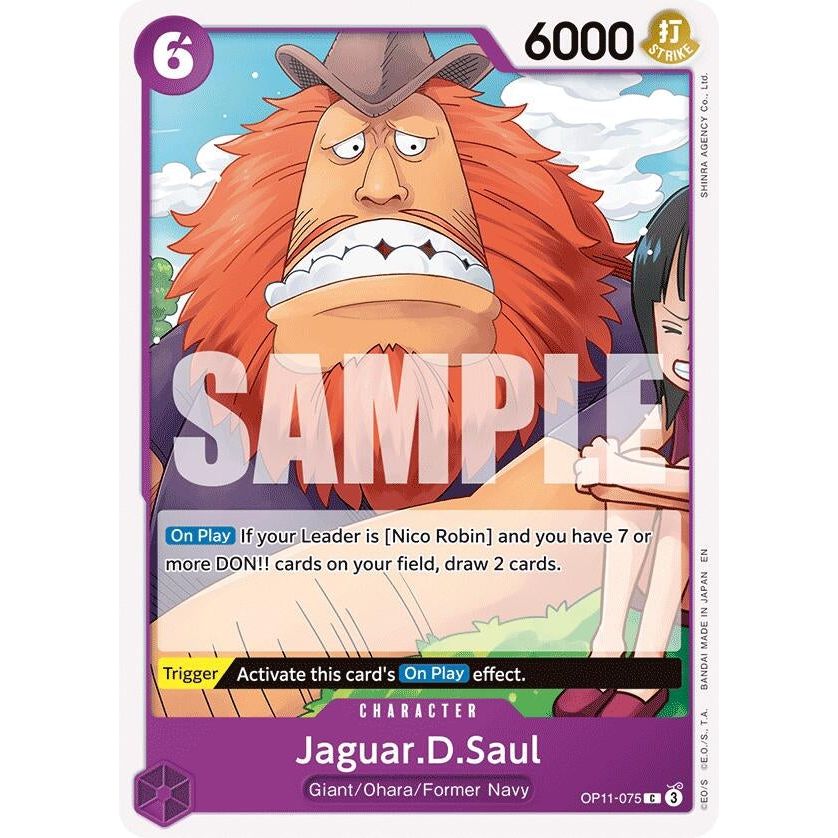 Image for Jaguar.D.Saul (OP11-075) (OP11) - One Piece Card Game
