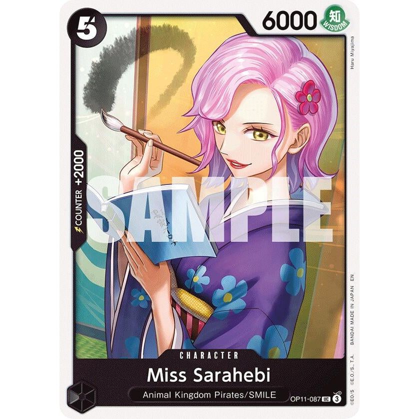 Image for Miss Sarahebi (OP11-087) (OP11) - One Piece Card Game