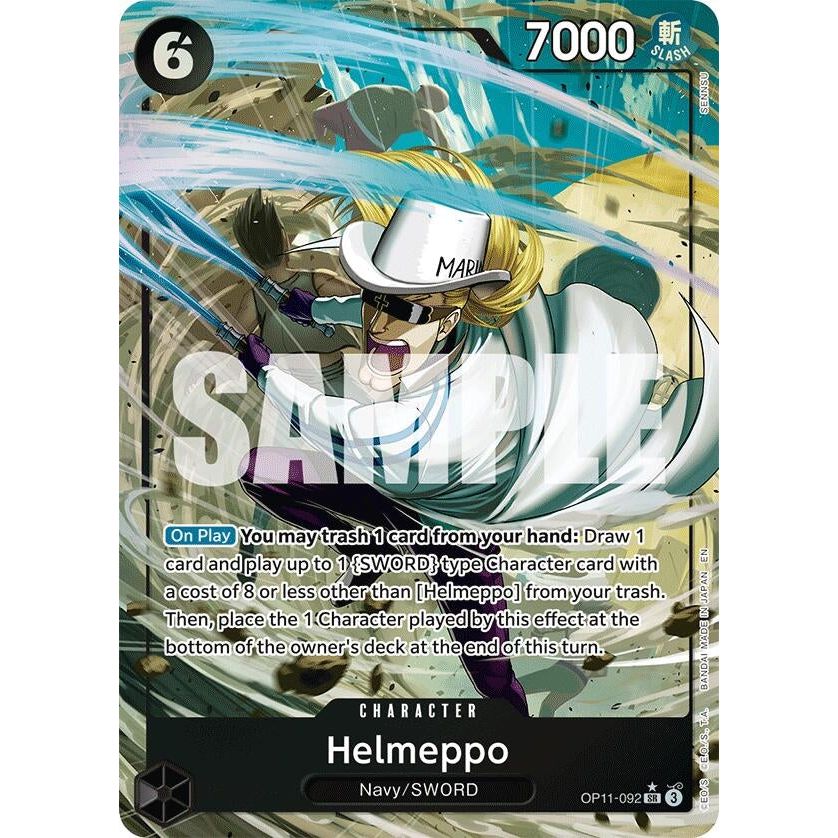 Image for Helmeppo (Alternate Art) (OP11-092) (OP11) - One Piece Card Game