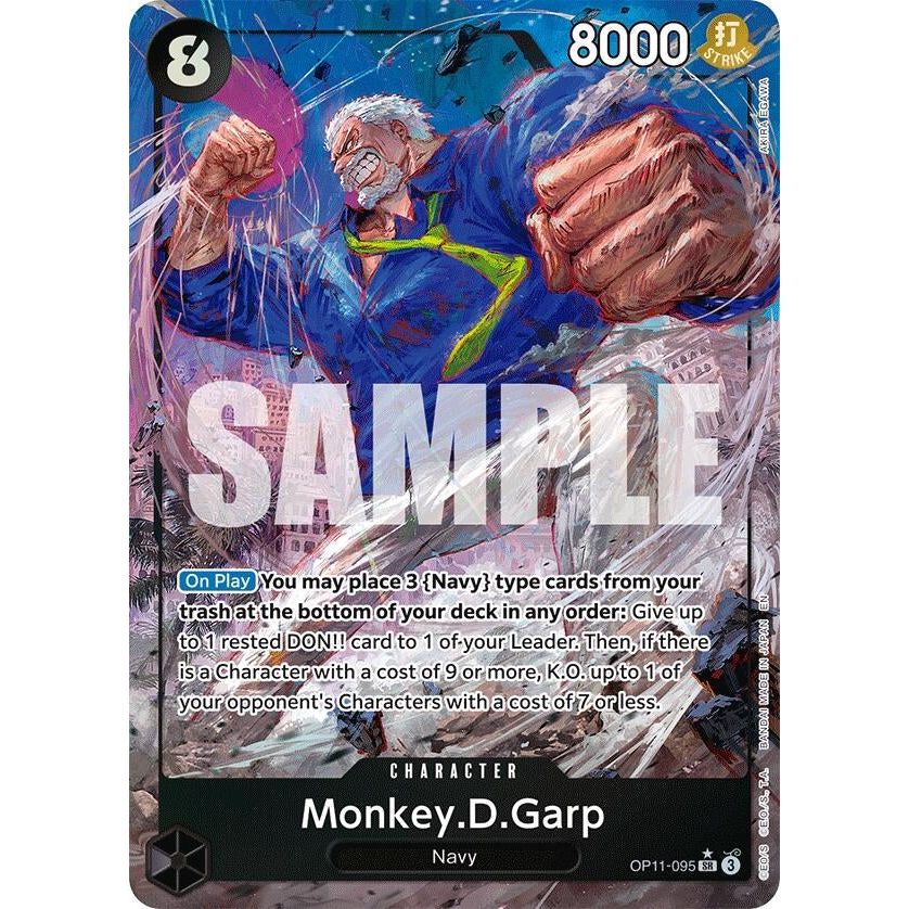 Image for Monkey.D.Garp (Alternate Art) (OP11-095) (OP11) - One Piece Card Game