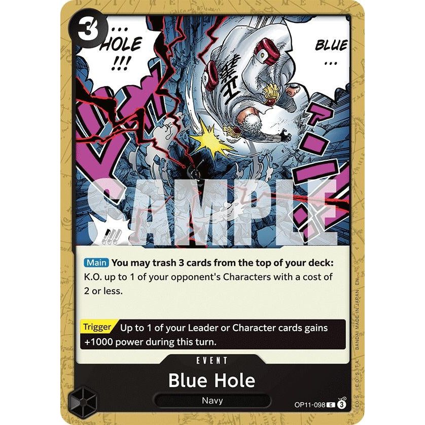 Image for Blue Hole (OP11-098) (OP11) - One Piece Card Game