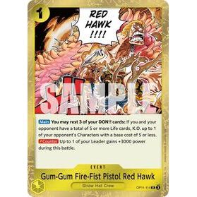Gum-Gum Fire-Fist Pistol Red Hawk - One Piece — A Fist of Divine Speed (143)
