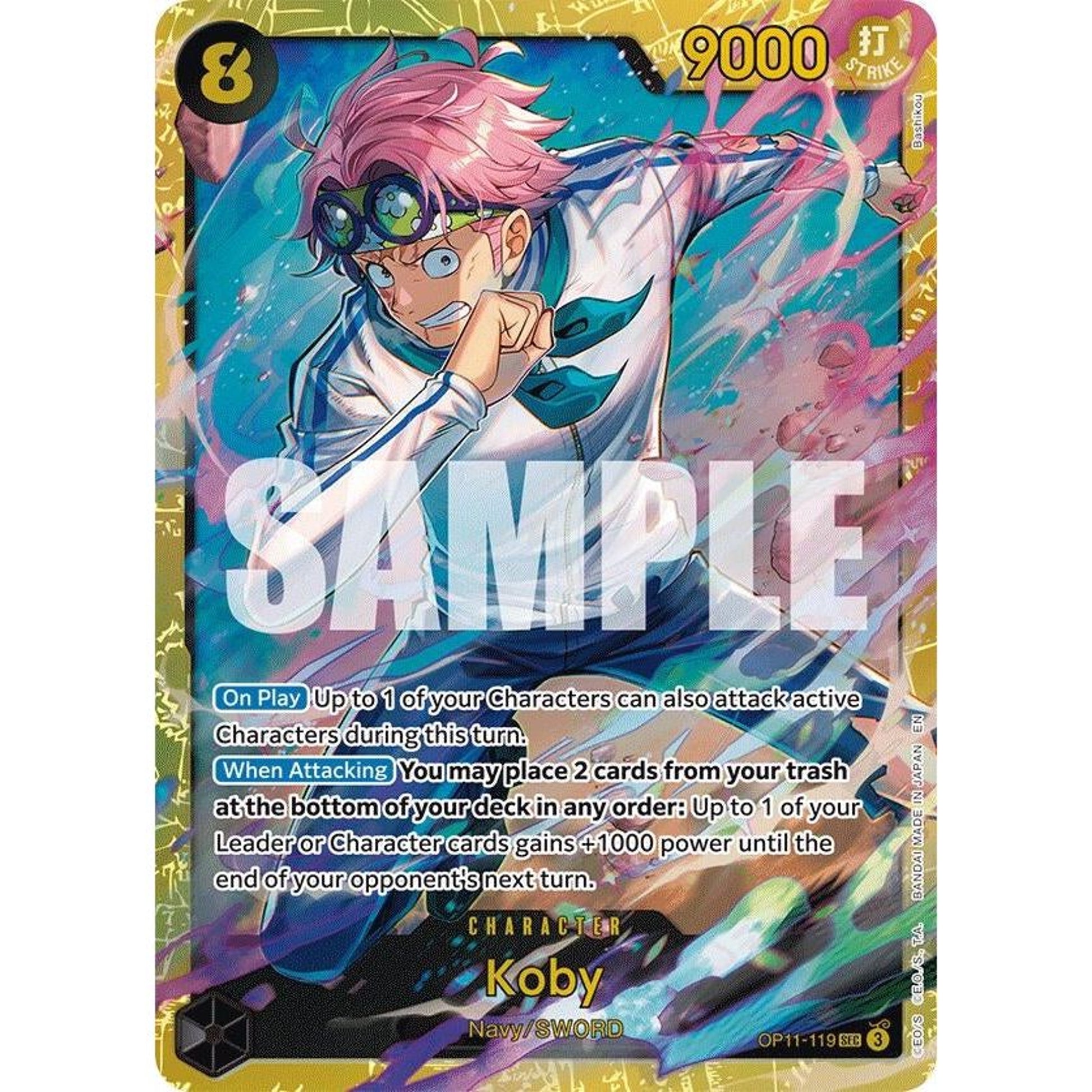 Image for Koby (119) (OP11-119) (OP11) - One Piece Card Game