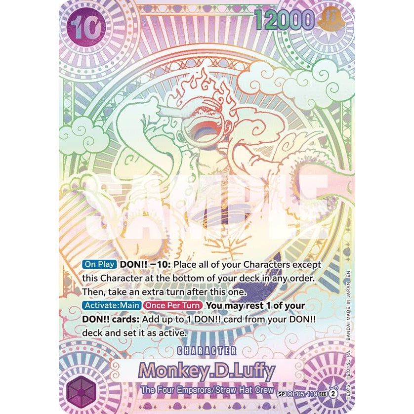 Image for Monkey.D.Luffy (119) (SP) (OP05-119) (OP11) - One Piece Card Game