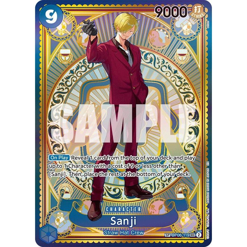 Image for Sanji (SP) (OP06-119) (OP11) - One Piece Card Game