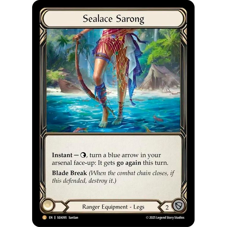 Image for Sealace Sarong (SEA095) - Flesh and Blood TCG