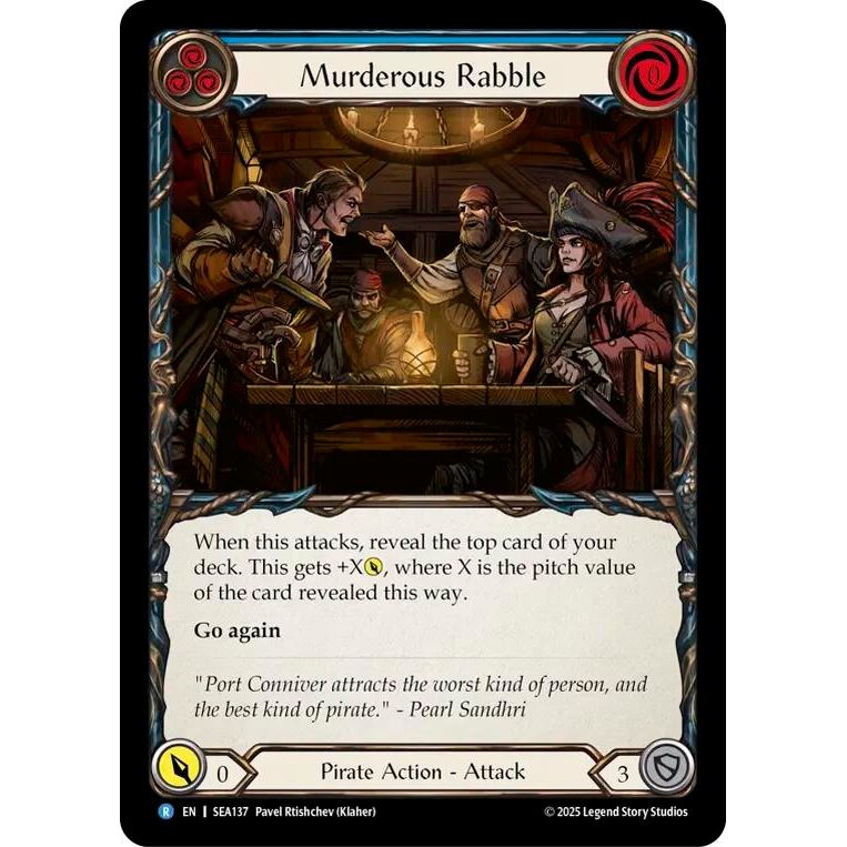Image for Murderous Rabble (SEA137) - Flesh and Blood TCG
