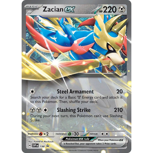 Image for Zacian ex - 198 (198) (SVP) - Pokemon