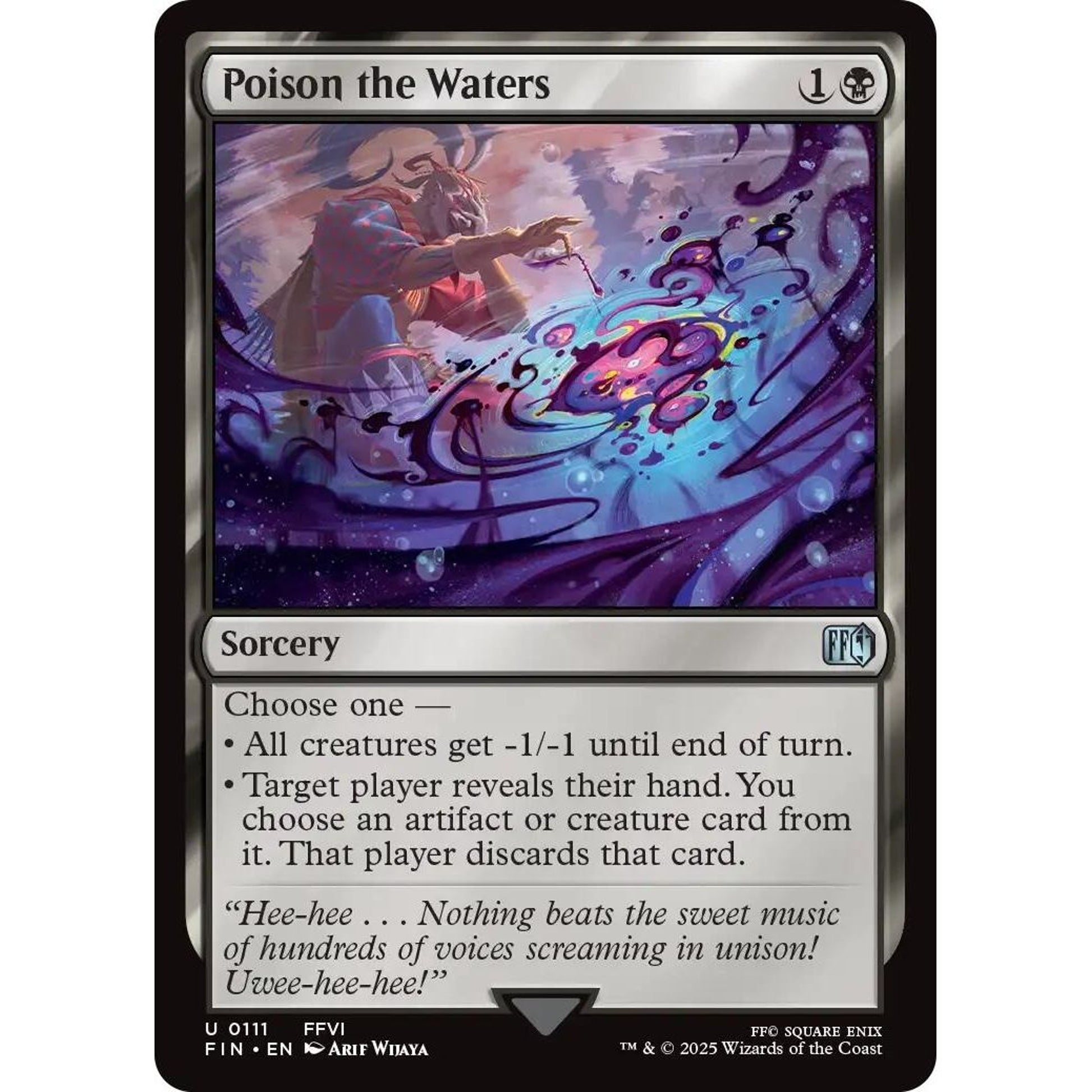 Image for Poison the Waters (111) (FIN) - Magic: The Gathering