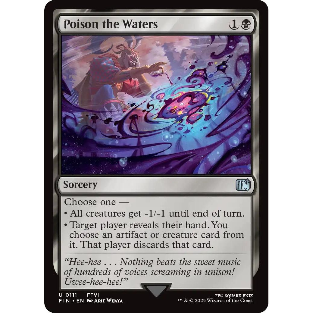 Image for Poison the Waters (111) (FIN) - Magic: The Gathering
