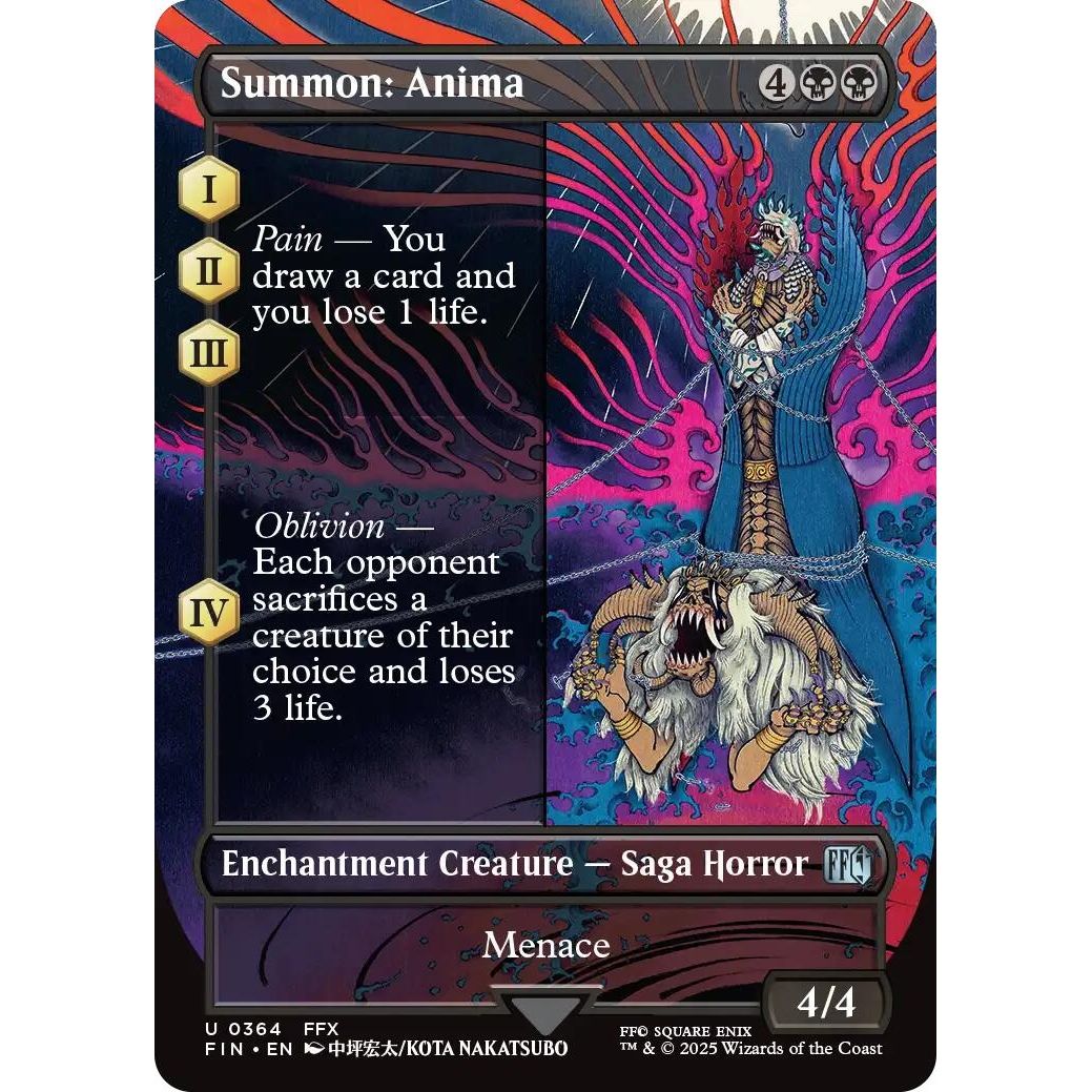 Image for Summon: Anima (Borderless) (364) (FIN) - Magic: The Gathering