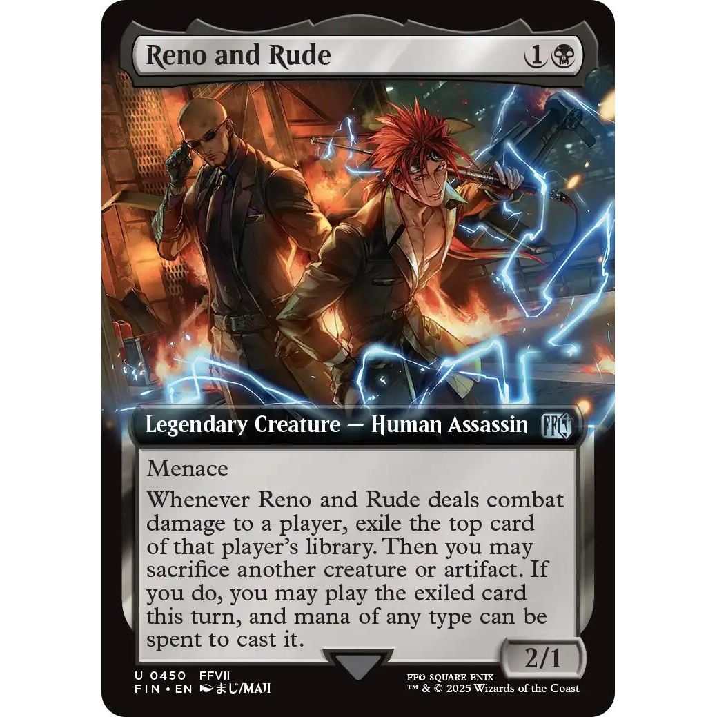 Image for Reno and Rude (Extended Art) (450) (FIN) - Magic: The Gathering