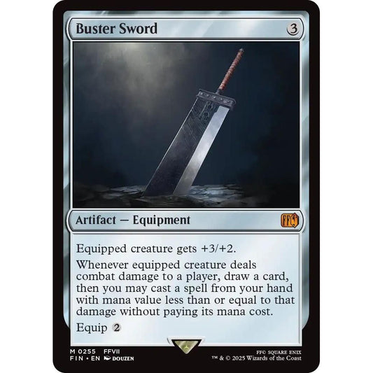 Image for Buster Sword (255) (FIN) - Magic: The Gathering
