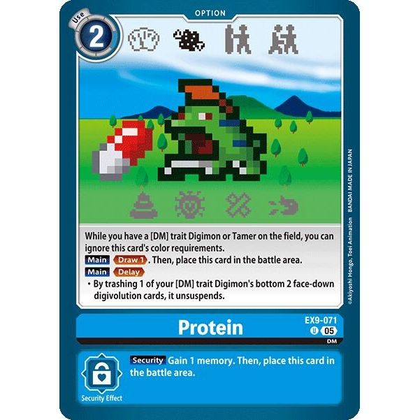 Image for Protein (EX9-071 U) (EX09) - Digimon Card Game