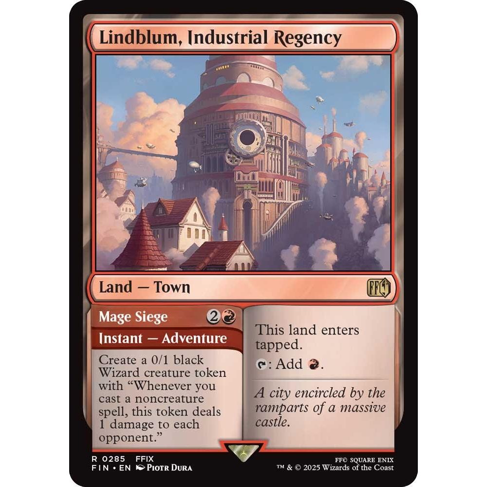 Image for Lindblum, Industrial Regency (285) (FIN) - Magic: The Gathering