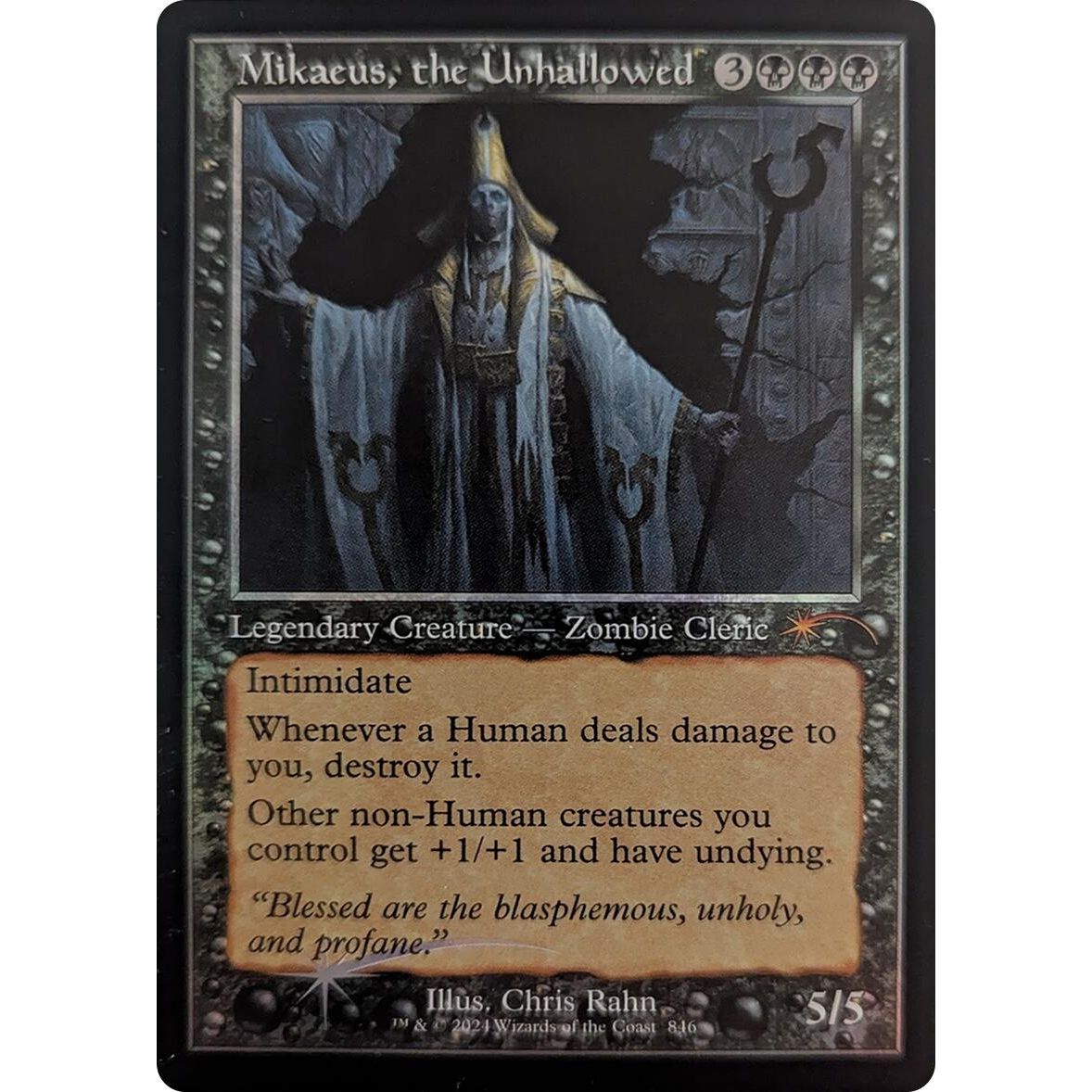 Image for Mikaeus, the Unhallowed (Retro Frame) (846) (SLD) - Magic: The Gathering