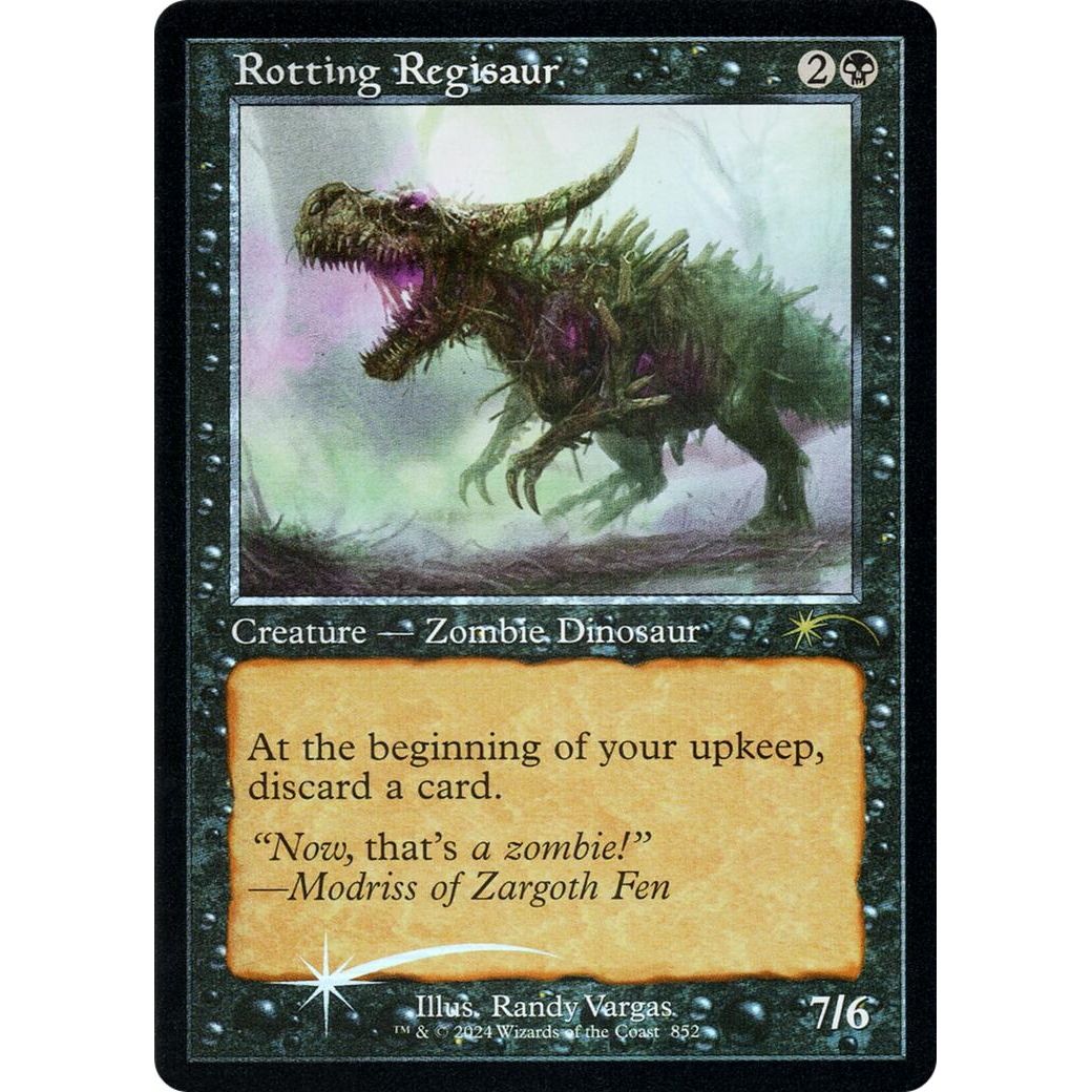 Image for Rotting Regisaur (Retro Frame) (852) (SLD) - Magic: The Gathering