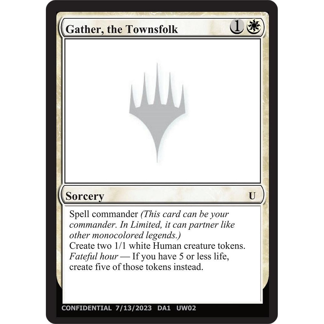 Image for Gather, the Townsfolk - Magic: The Gathering