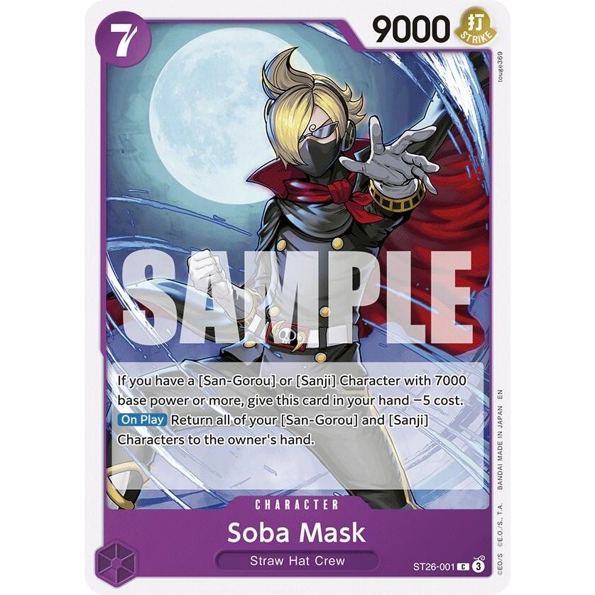 Image for Soba Mask (ST26-001) (ST-26) - One Piece Card Game