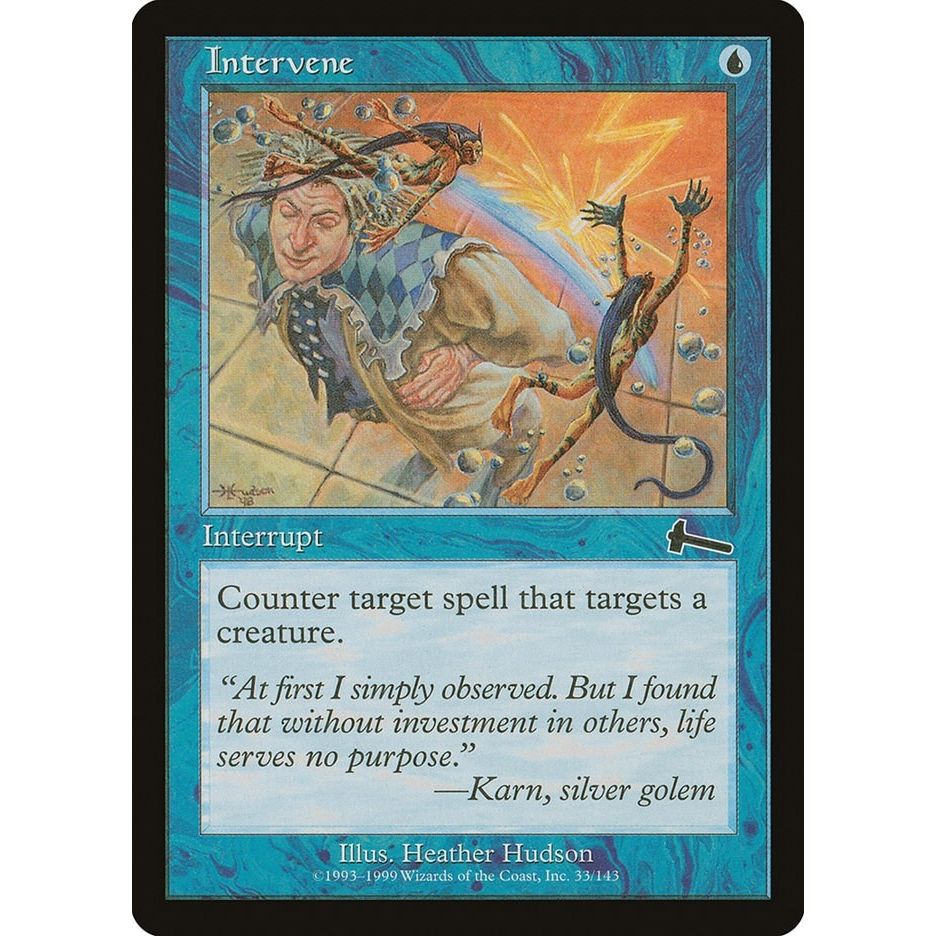 Image for Intervene (33) (ULG) - Magic: The Gathering
