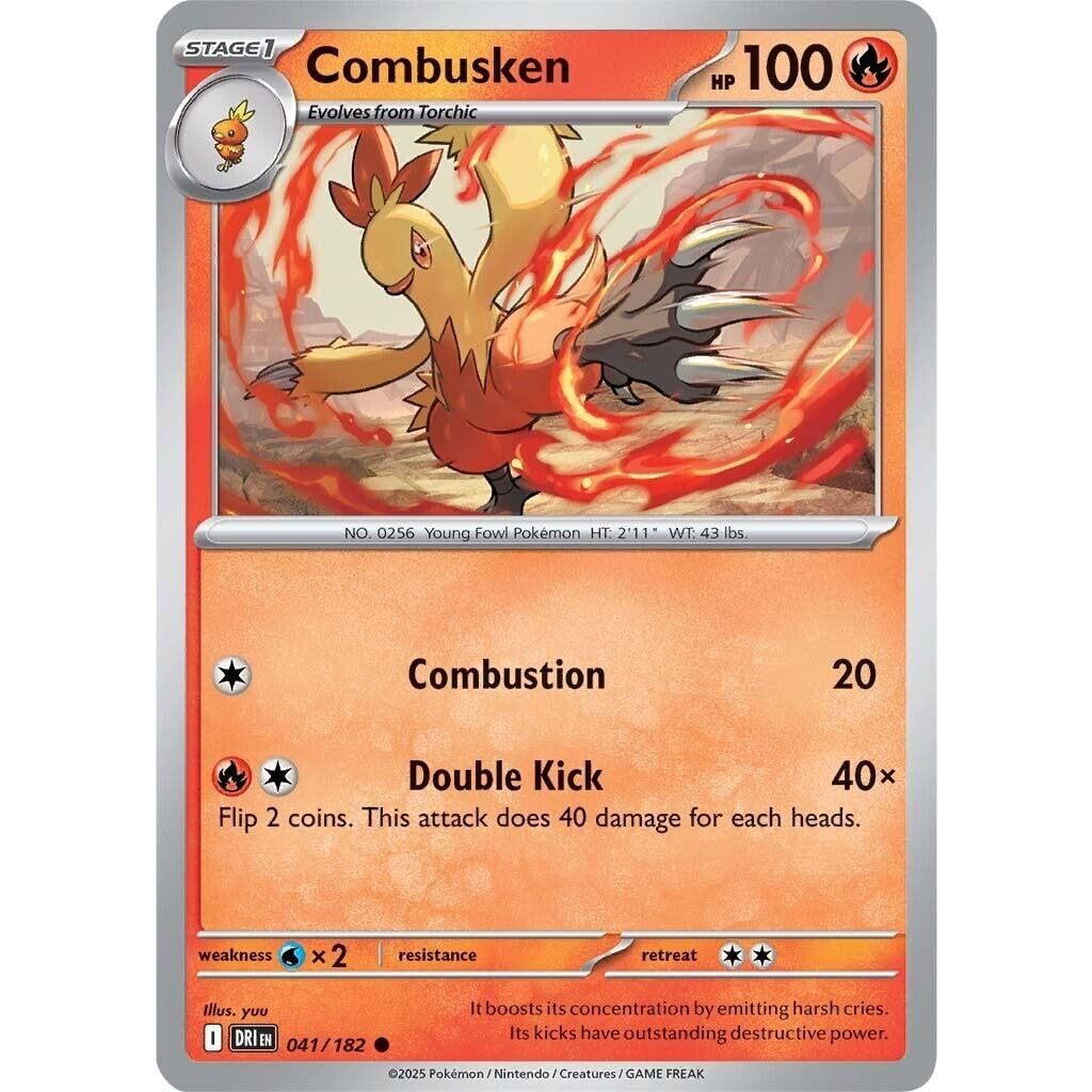 Image for Combusken (041/182) (DRI) - Pokemon