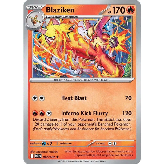 Image for Blaziken (042/182) (DRI) - Pokemon