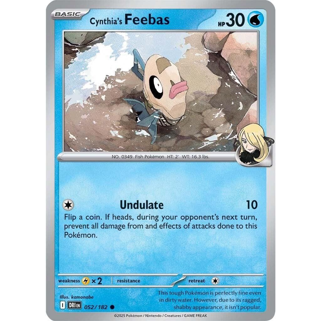 Image for Cynthia's Feebas (052/182) (DRI) - Pokemon