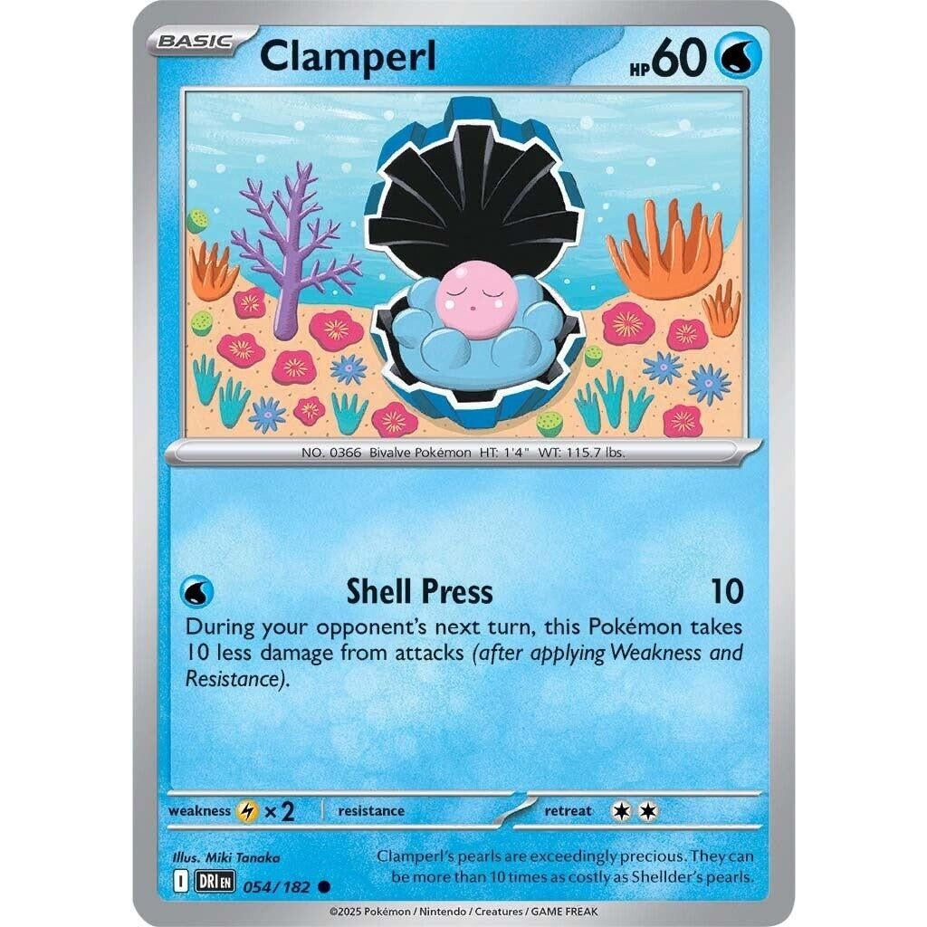 Image for Clamperl (054/182) (DRI) - Pokemon