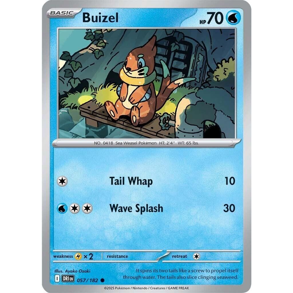 Image for Buizel (057/182) (DRI) - Pokemon