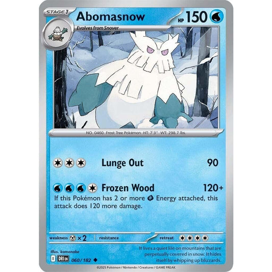 Image for Abomasnow (060/182) (DRI) - Pokemon