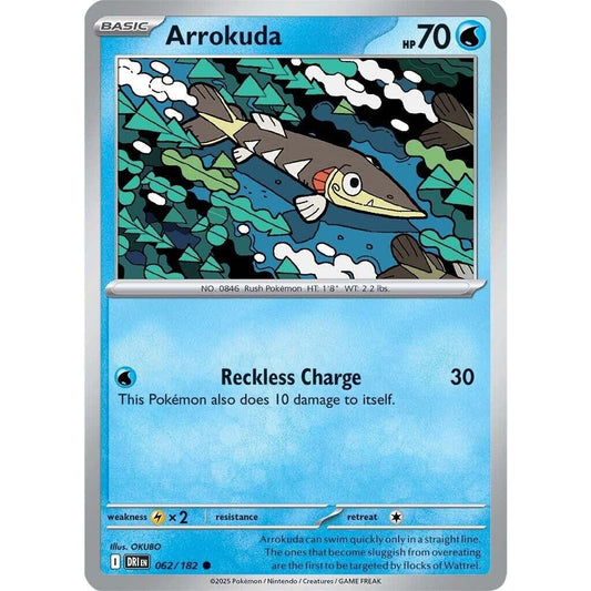 Image for Arrokuda (062/182) (DRI) - Pokemon