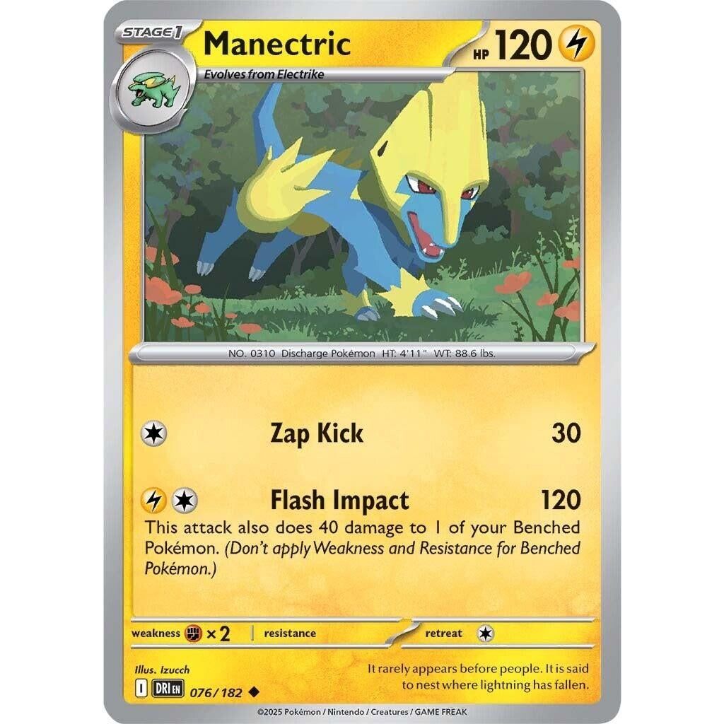 Image for Manectric (076/182) (DRI) - Pokemon