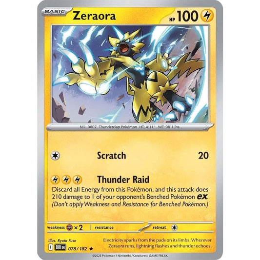Image for Zeraora (078/182) (DRI) - Pokemon