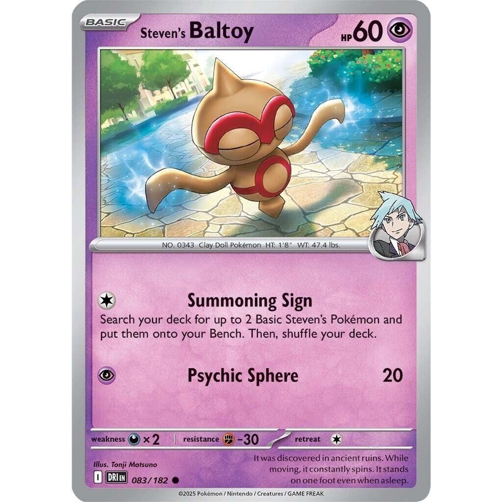 Image for Steven's Baltoy (083/182) (DRI) - Pokemon