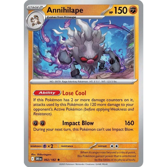Image for Annihilape (092/182) (DRI) - Pokemon