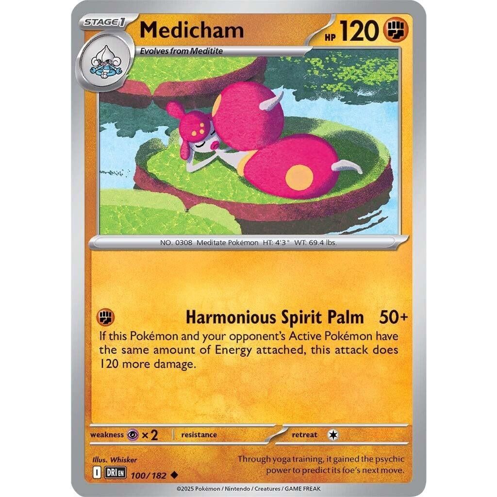Image for Medicham (100/182) (DRI) - Pokemon