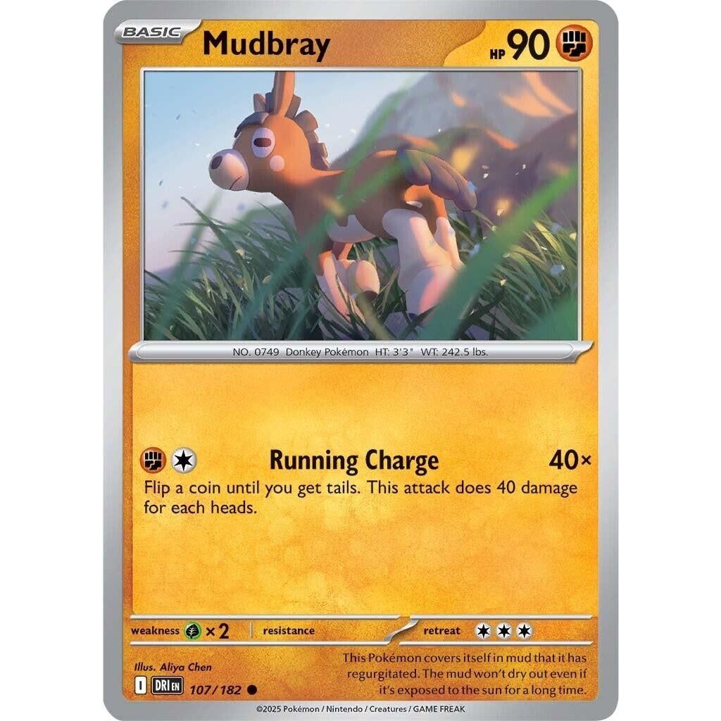 Image for Mudbray (107/182) (DRI) - Pokemon