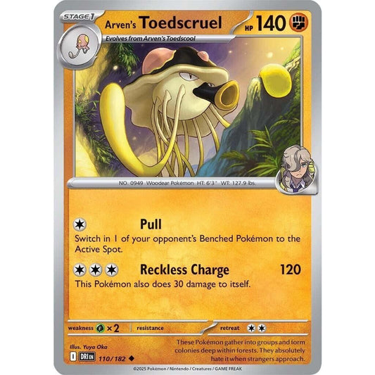 Image for Arven's Toedscruel (110/182) (DRI) - Pokemon