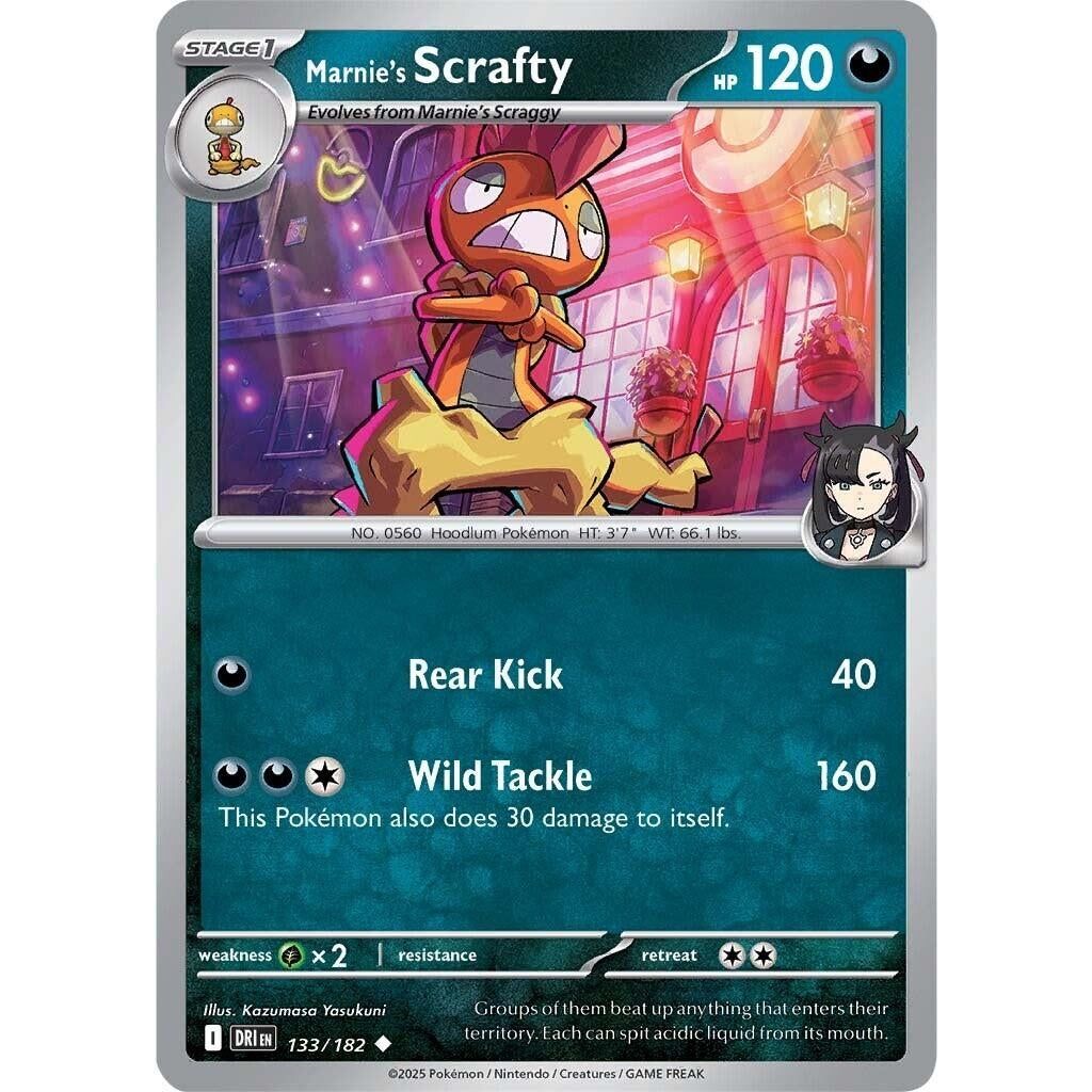 Image for Marnie's Scrafty (133/182) (DRI) - Pokemon