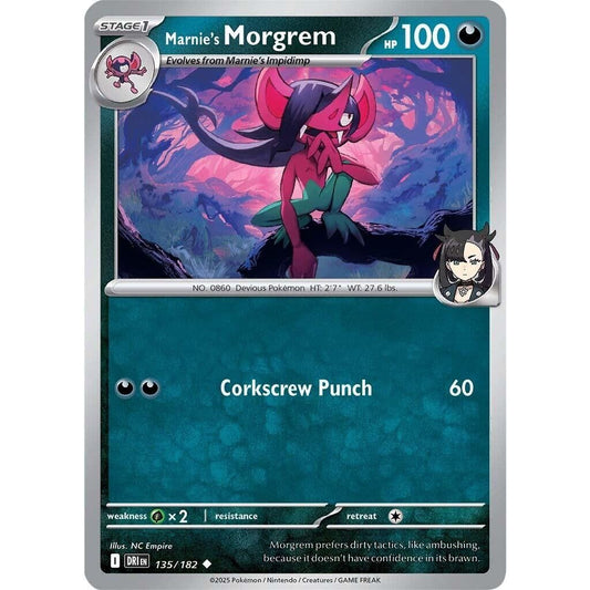 Image for Marnie's Morgrem (135/182) (DRI) - Pokemon