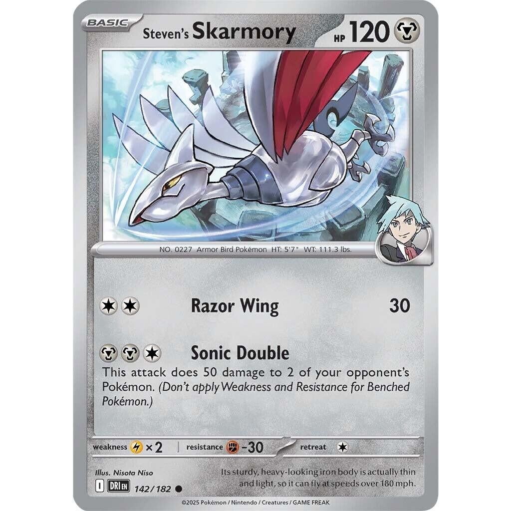 Image for Steven's Skarmory (142/182) (DRI) - Pokemon