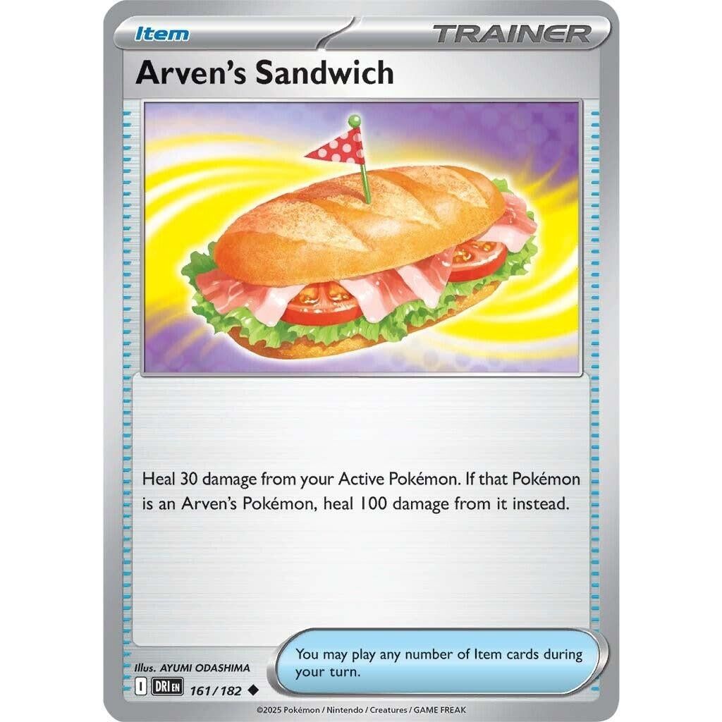 Image for Arven's Sandwich (161/182) (DRI) - Pokemon