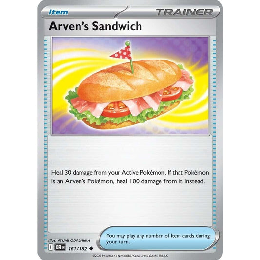 Image for Arven's Sandwich (161/182) (DRI) - Pokemon