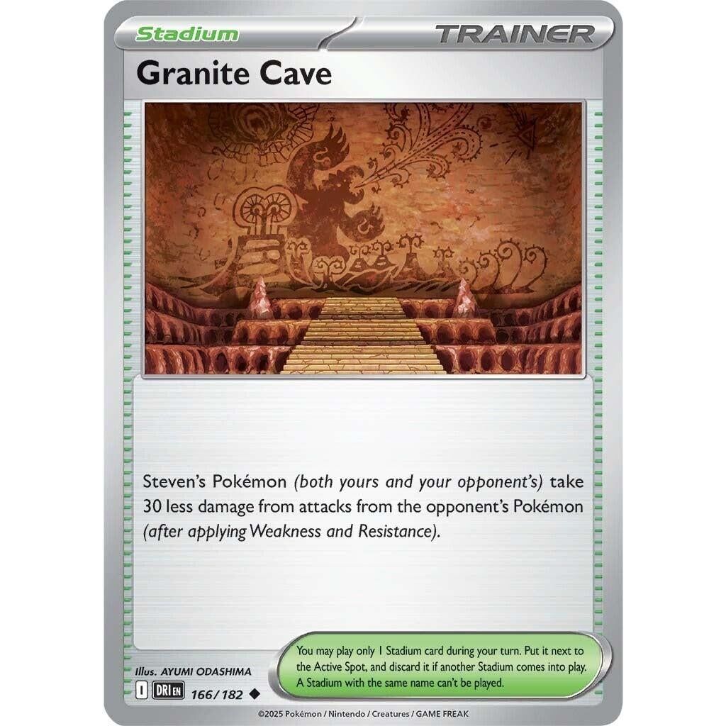 Image for Granite Cave (166/182) (DRI) - Pokemon