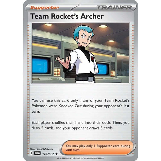 Image for Team Rocket's Archer (170/182) (DRI) - Pokemon
