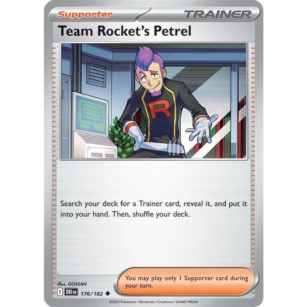 Image for Team Rocket's Petrel (176/182) (DRI) - Pokemon