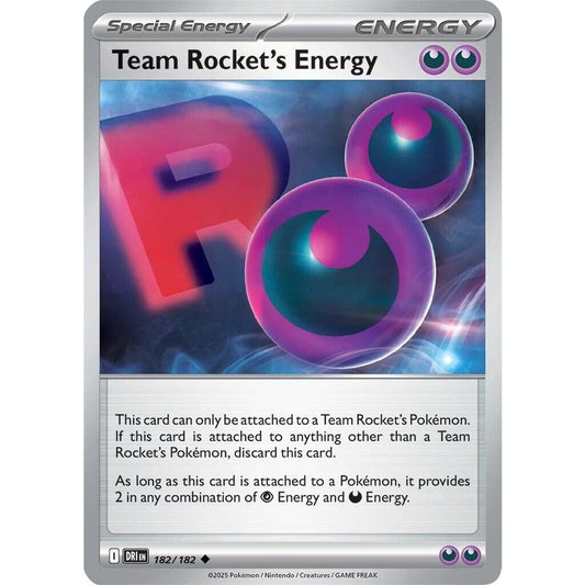 Image for Team Rocket's Energy (182/182) (DRI) - Pokemon